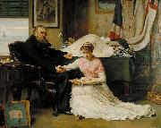 Sir John Everett Millais The North-West Passage France oil painting artist